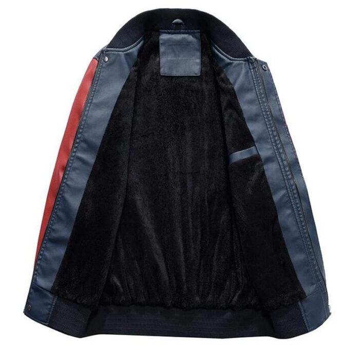 BUICK Leather Bomber Jacket