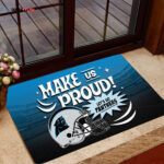Carolina Panthers Doormat Home Decor 2024