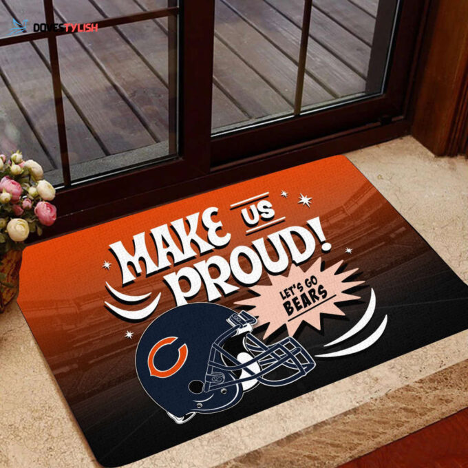 Chicago Bears Doormat Home Decor 2024