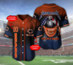 Chicago Bears Personalized Baseball Jersey