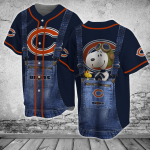 Chicago Bears Personalized Baseball Jersey