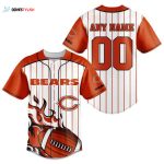 Chicago Bears Personalized Baseball Jersey Gift for Men Dad