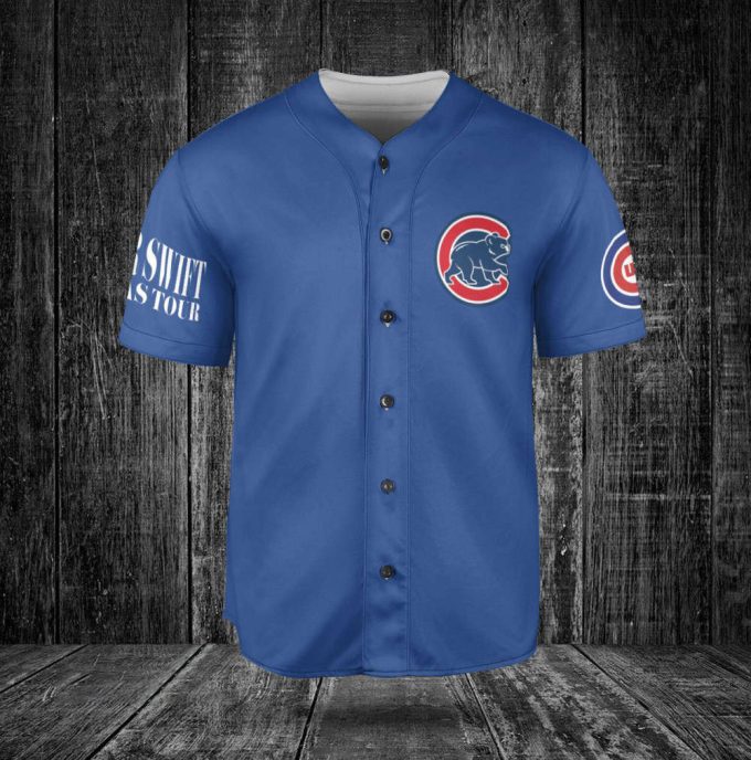 Chicago Cubs Taylor Swift Fan Baseball Jersey Gift for Men Dad