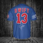 Chicago Cubs Taylor Swift Fan Baseball Jersey Gift for Men Dad