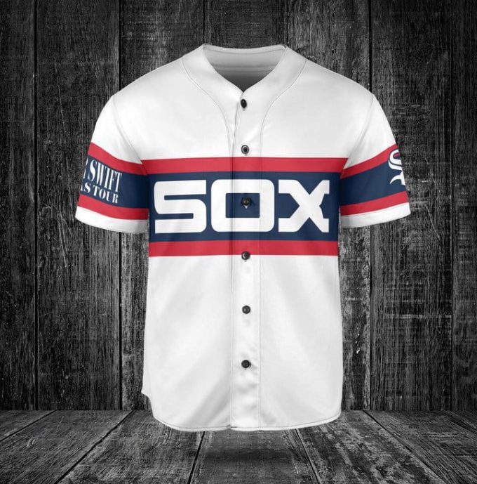 Chicago White Sox Taylor Swift Fan Baseball Jersey Gift for Men Dad