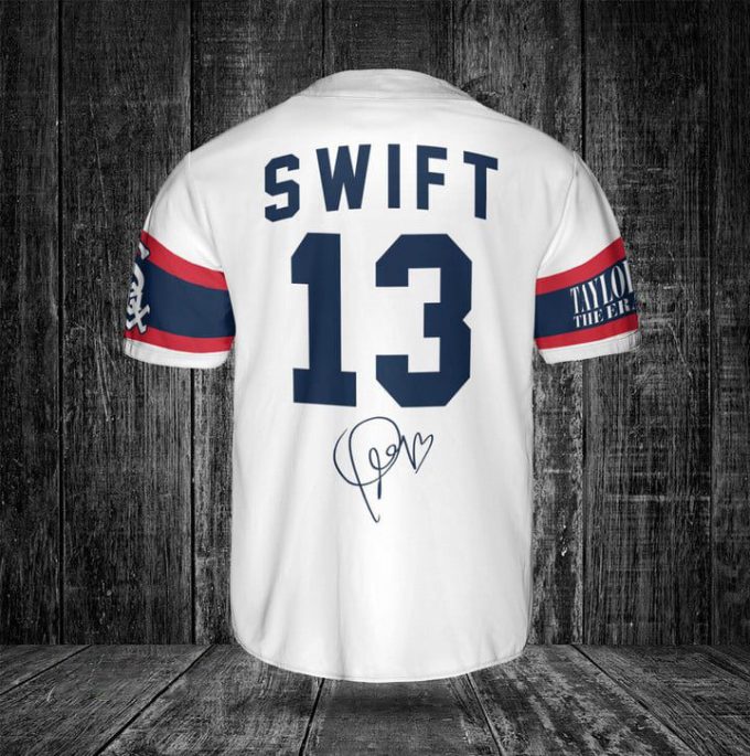 Chicago White Sox Taylor Swift Fan Baseball Jersey Gift for Men Dad