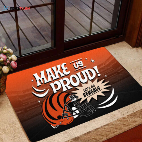 Cincinnati Bengals Doormat Home Decor 2024