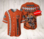 Cincinnati Bengals Personalized Baseball Jersey