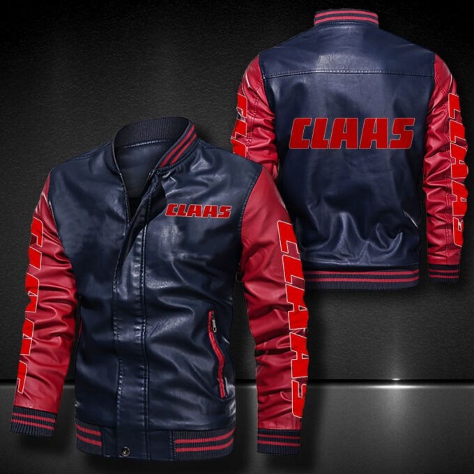 Claas Leather Bomber Jacket