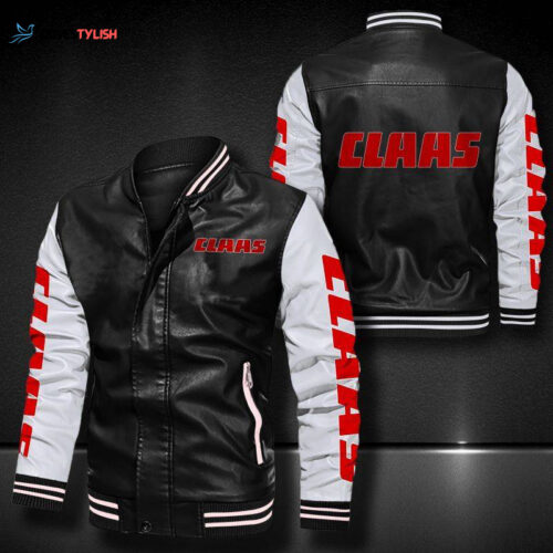 Claas Leather Bomber Jacket