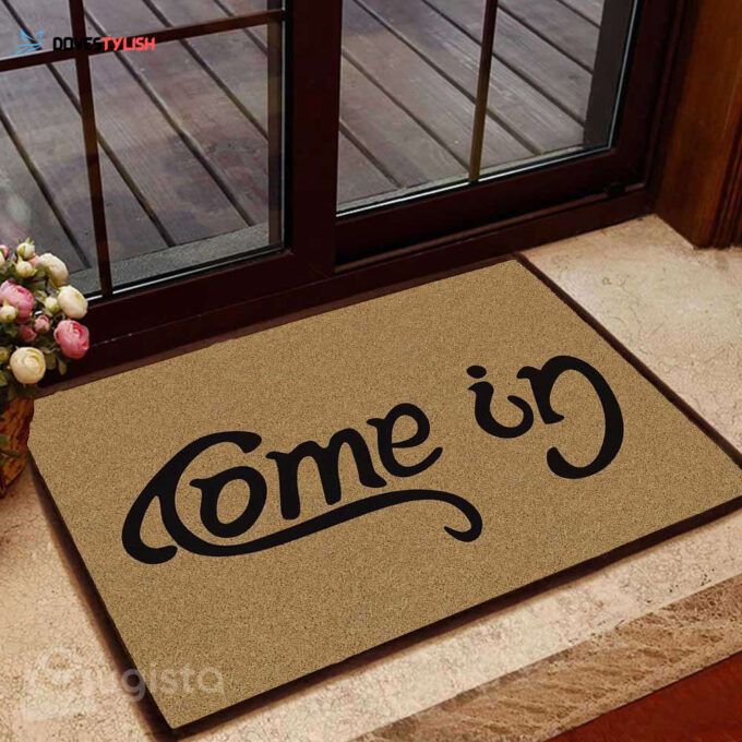 Come In Go Away All Over Printing Doormat