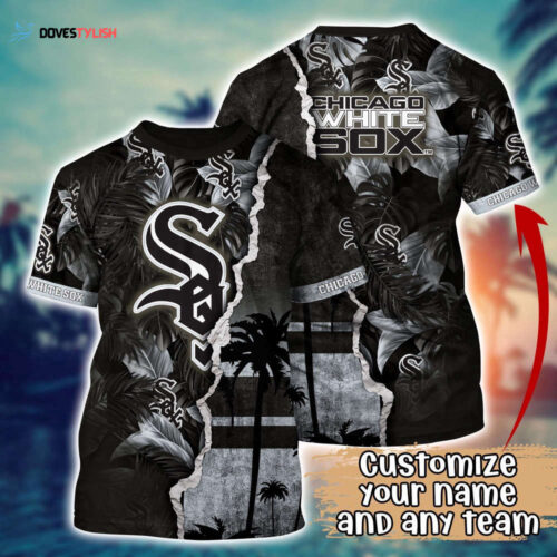 Customized MLB Chicago White Sox 3D T-Shirt Tropic MLB Style For Sports Enthusiasts