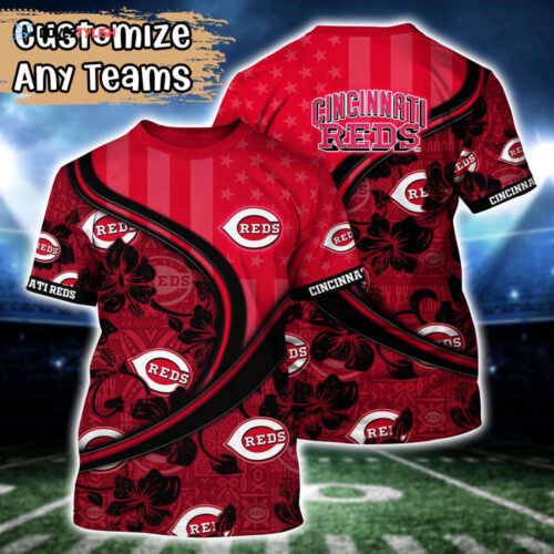 Customized MLB Cincinnati Reds 3D T-Shirt Aloha Grand Slam For Sports Enthusiasts
