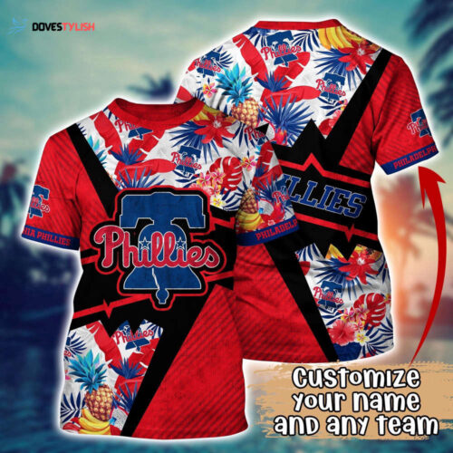 Customized MLB New York Yankees 3D T-Shirt Aloha Vibes For Sports Enthusiasts