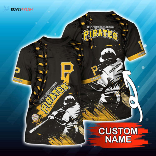 Customized MLB Pittsburgh Pirates 3D T-Shirt Aloha Grand Slam For Sports Enthusiasts