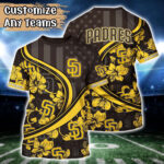 Customized MLB San Diego Padres 3D T-Shirt Aloha Grand Slam For Sports Enthusiasts