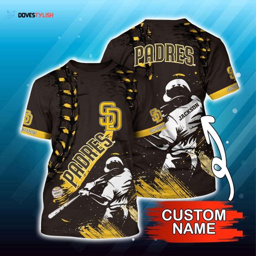 Customized MLB San Francisco Giants 3D T-Shirt Sunset Slam Chic For Sports Enthusiasts