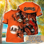 Customized MLB San Francisco Giants 3D T-Shirt Summer Symphony For Sports Enthusiasts