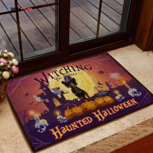 Trick Or Treat Personalized Halloween Welcome Doormat Home Decor 2024