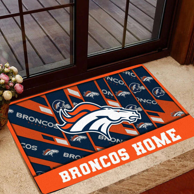 Denver Broncos Doormat Home Decor 2024