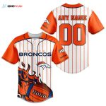 Denver Broncos Personalized Baseball Jersey Gift for Men Dad