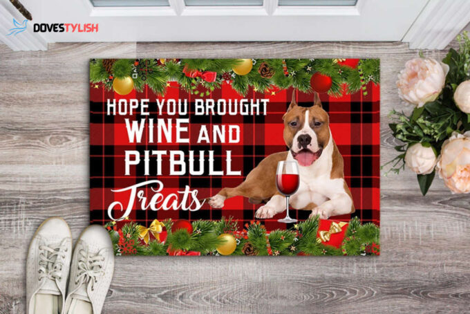 Dog – Pitbull Easy Clean Welcome DoorMat