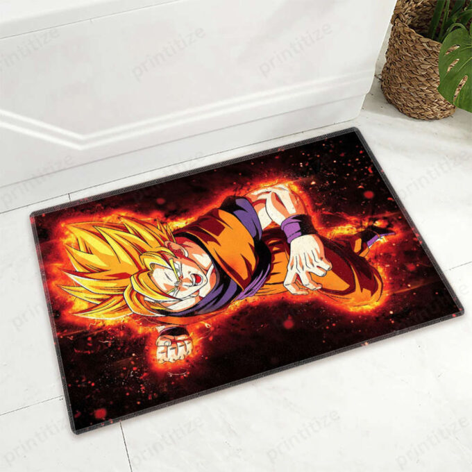 Dragon Ball Super Saiyan Goku Doormat