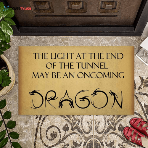 End Of The Tunnel – Dragon Easy Clean Welcome DoorMat