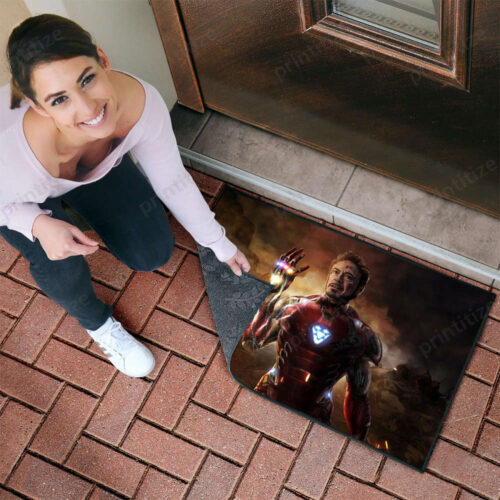 Endgame Iron Man Mock Jigsaw Doormat