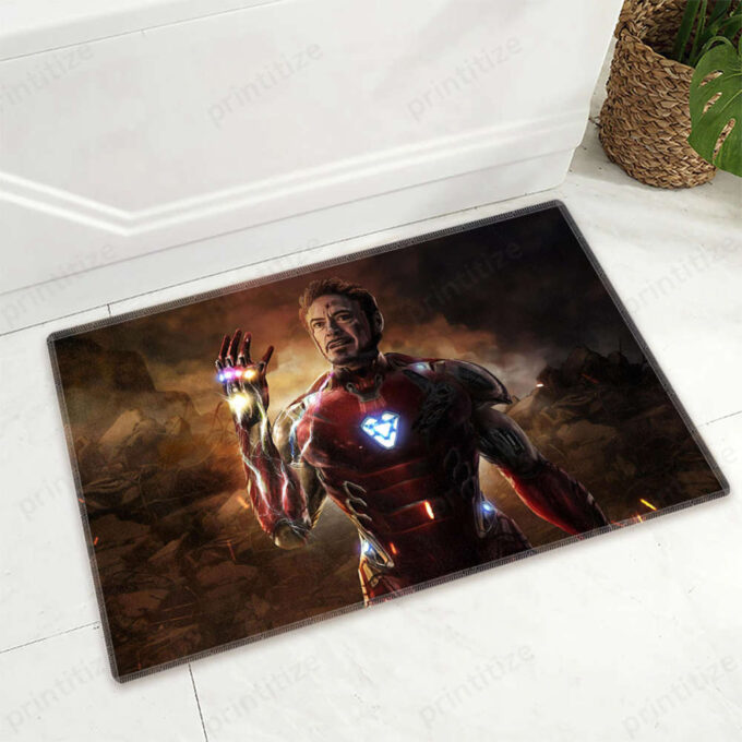 Endgame Iron Man Mock Jigsaw Doormat