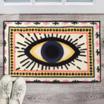 Evil Eye Doormat, VintageWelcome Doormat