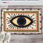 Evil Eye Doormat, VintageWelcome Doormat