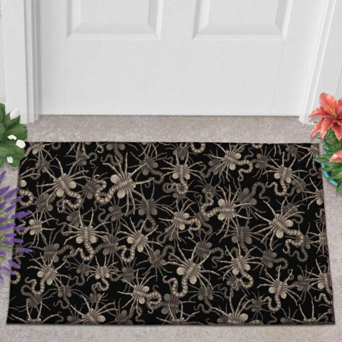 FACE HUGGER PATTERN DOORMAT