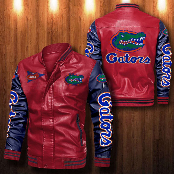 Florida Gators Leather Bomber Jacket