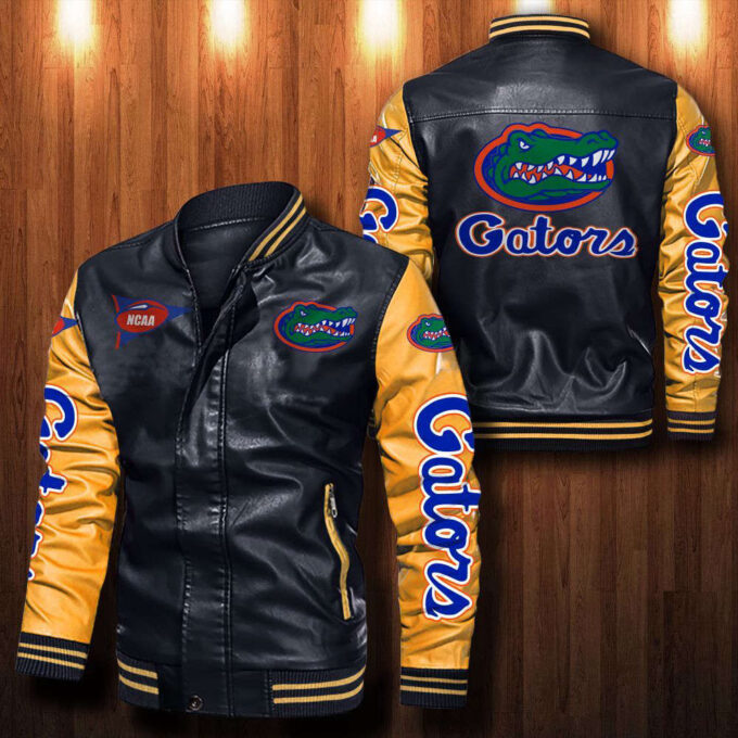 Florida Gators Leather Bomber Jacket