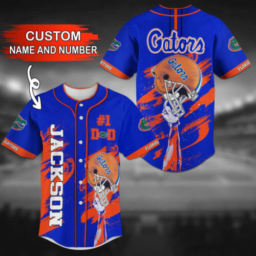 Florida Gators Personalized Baseball Jersey