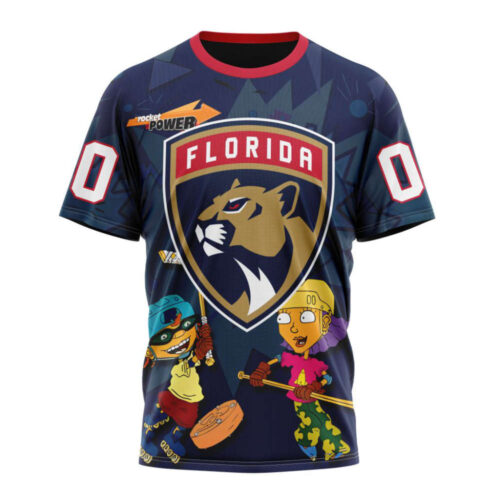 Florida Panthers Specialized For Rocket Power Unisex T-Shirt For Fans Gifts 2024