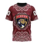Florida Panthers Specialized Mandala Style Unisex T-Shirt For Fans Gifts 2024
