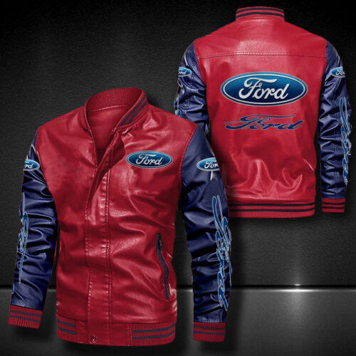 Ford Leather Bomber Jacket