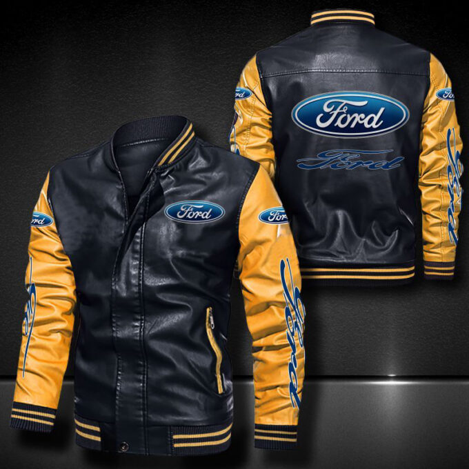 Ford Leather Bomber Jacket