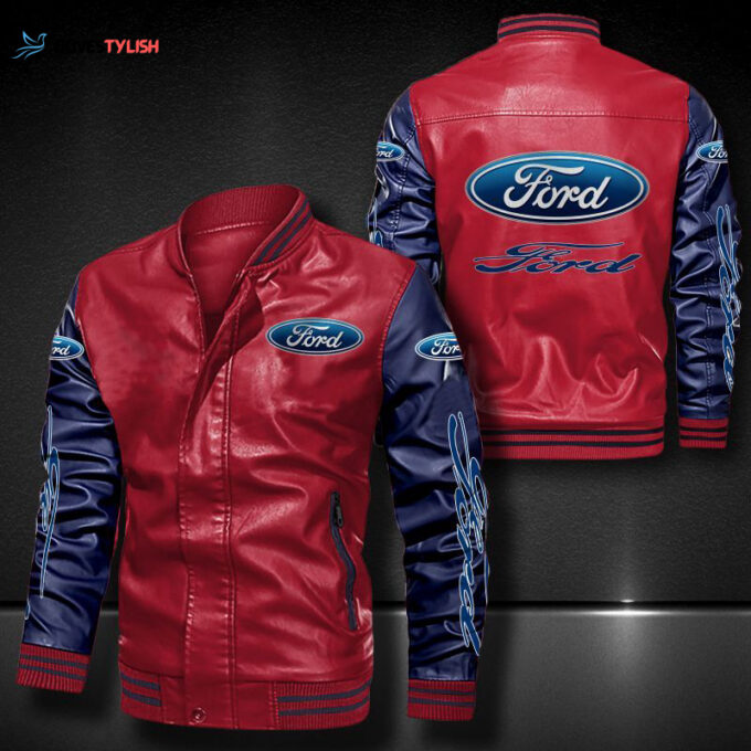 Ford Leather Bomber Jacket