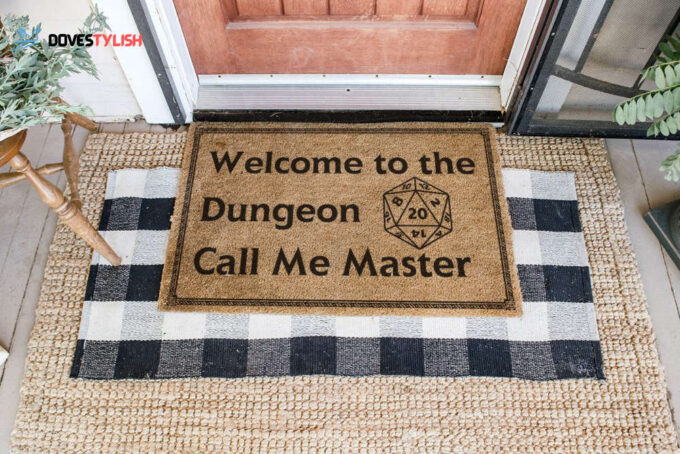 Game Call Me Master Coir Pattern All Over Printing Doormat
