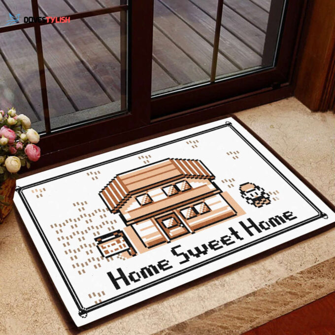 Game Home Sweet Home Doormat Welcome Mat House Warming Gift Home Decor Funny Doormat Gift Idea