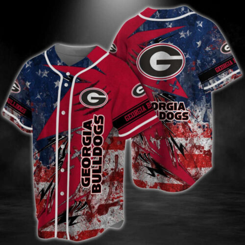Georgia Bulldogs Baseball Jersey