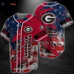 Georgia Bulldogs Baseball Jersey