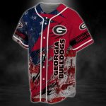 Georgia Bulldogs Baseball Jersey