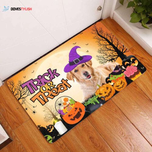 Halloween Greetings Ghost Doormat Home Decor 2024