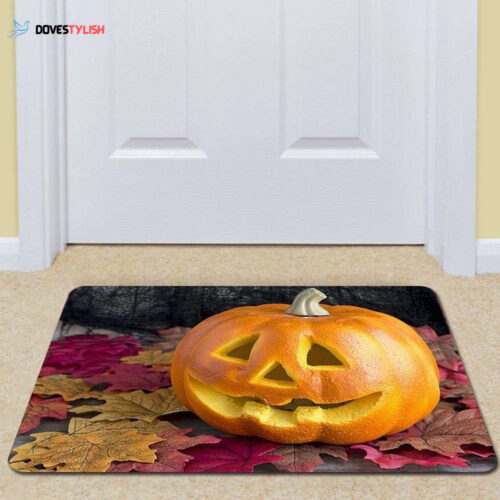 Halloween Pumpkin Doormat Home Decor 2024