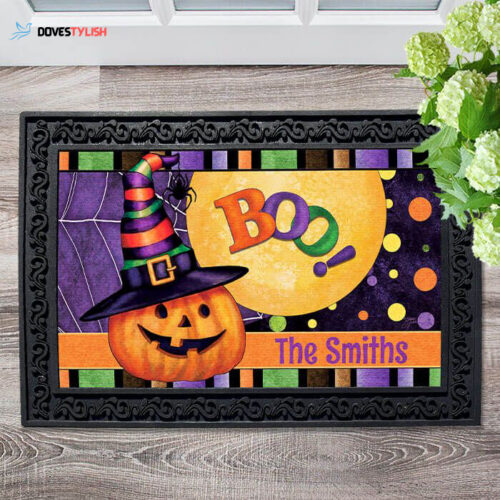 Happy Halloween Doormat Home Decor 2024