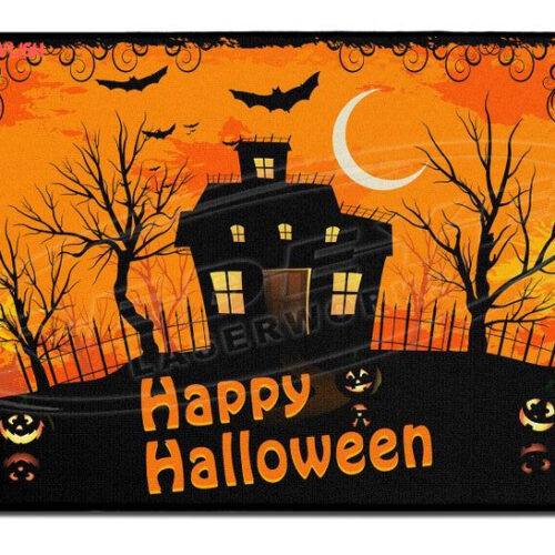 Bulldog Halloween Doormat Home Decor 2024